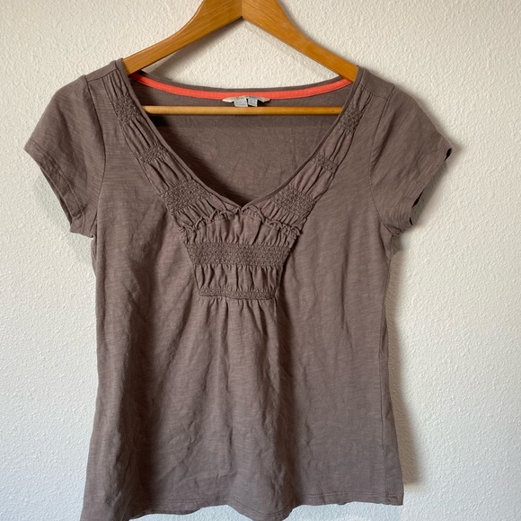 Boden medium size 6 brown short sleeve t shirt - Picture 2 of 7